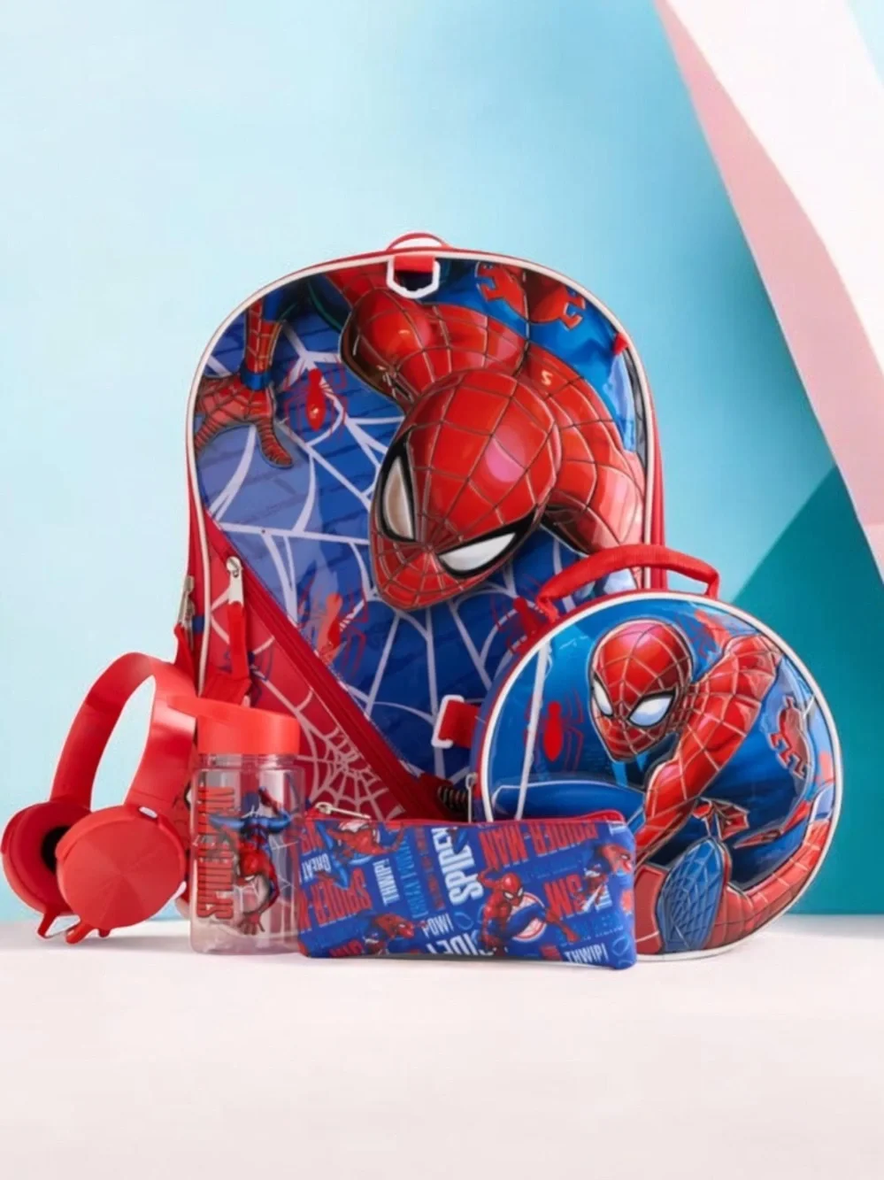 Marvel Spider-Man Kids Backpack Set
